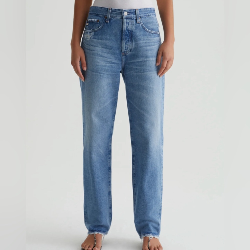AG Denim Clove relaxed vintage straight jeans